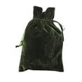 thumbnail image 3 of Paper Mart Velvet Bags (Moss green), 3 of 3