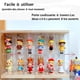 thumbnail image 2 of Vitrina De Acrílico Transparente Montada Con Puerta Corredera, Vitrina De Juguete A Prueba De Polvo Caja De Presentación Vitrina Protectora Para Mini Figuras Funko Mini Pop （37X7X26Cm）, 2 of 4