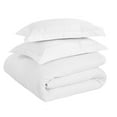 thumbnail image 3 of Superior Chain Links Embroidered Cotton Duvet Cover Set, Full/Queen, White/White, 3 of 11