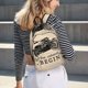 thumbnail image 5 of Balery Let The Adventure Begin Mochila Clásica Impresa Básica para Viaje, Mochila Escolar Resistente al Agua, Mochila de Lona con Correas Ajustables-Small, 5 of 5