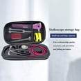 thumbnail image 4 of tredstone Stethoscope Storage Bag Shockproof Mesh Organizer Zipper Solid Color EVA Safe Multi-functional Outdoors Home Supplies black, 4 of 7