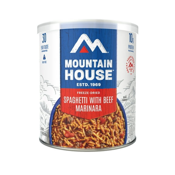 Mountain House Classic Spaghetti with Meat Sauce #10 Can