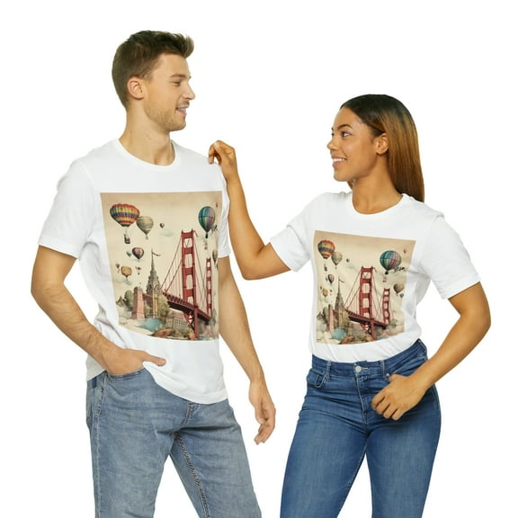 San Francisco Wanderlust Unisex Cotton Tee