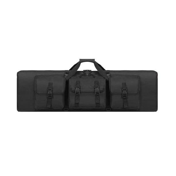 Mochila doble larga, mochila de transporte suave y protección para