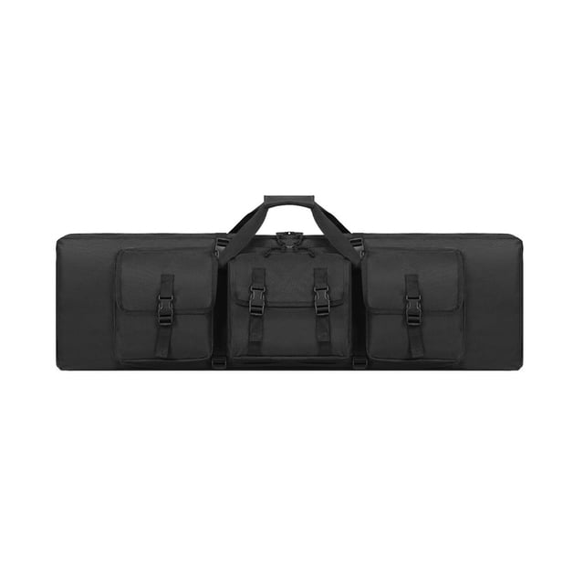 Bolsa de almacenamiento Mochila doble larga para exteriores, mochila de protección suave para caza y tiro
