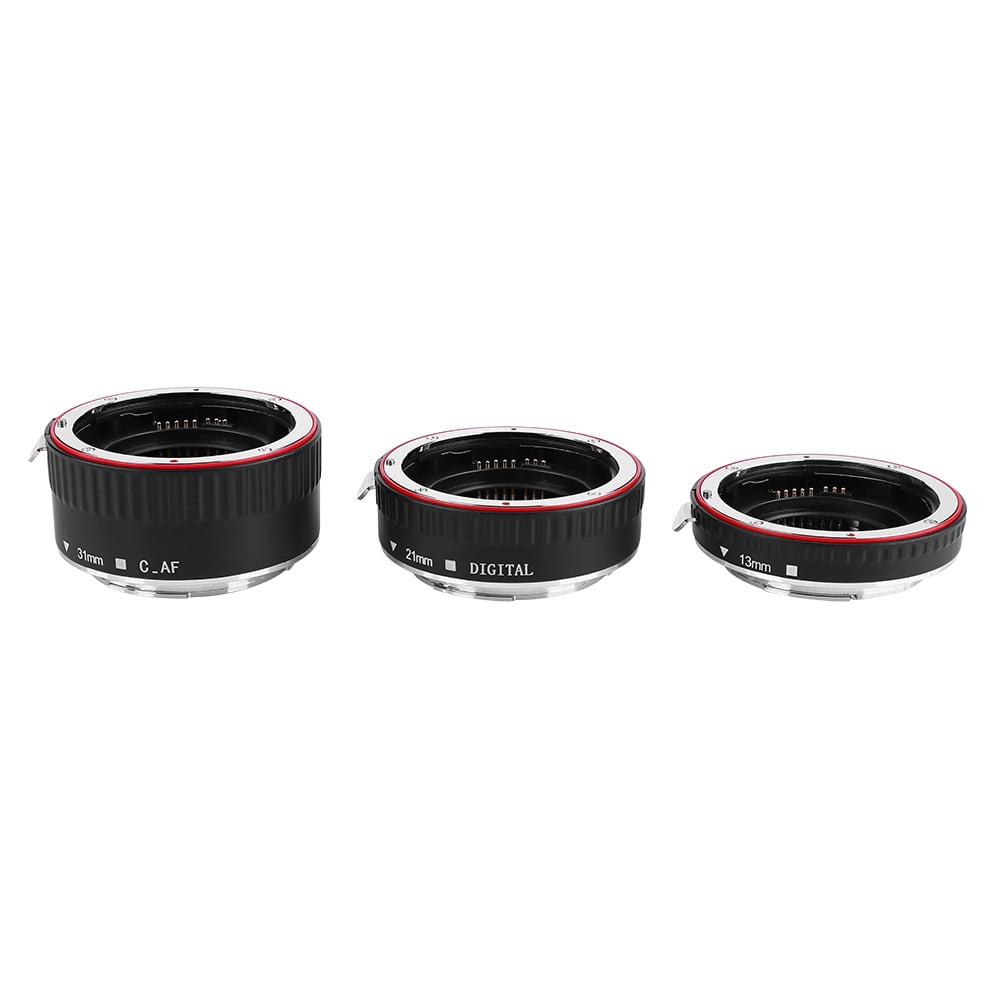 Lens Extension Tube, Metal Macro Extension Tube Auto For EF Camera
