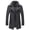 深灰色, variant on Men's Business Woolen Coat Fashion Double Collar Mid-length Woolen Jacket For Autumn/ Winter