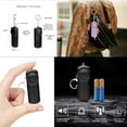 thumbnail image 4 of self defense siren personal alarm keychain kit - 130 dB womens self defense safety alarm keychain with LED flashlight - Emergency Stainless Steel Whistle for Difficult Situations–Ideal for Kids Elders, 4 of 6