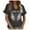 E-Dark Gray, variant on Women's Rock Band T Shirt Vintage Musical V-Neck Tees Country Music Short Sleeve Graphic Casual Fashion Tops