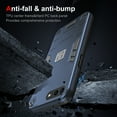 thumbnail image 5 of JTCASES for iPhone 8 Plus/7 Plus Case, Military Grade Drop Resistant Magnetic Cover Shockproof Rugged Hybird PC TPU Shell for iPhone 8 Plus/7 Plus (5.5" 2022) Anti-slip, Navyblue, 5 of 7