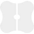 thumbnail image 4 of 34"OD x 5"ID x 11 3/4"C x 1"P Luna Architectural Grade PVC Contemporary Ceiling Medallion, Two Piece, 4 of 11