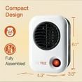 thumbnail image 4 of Lasko 101 MyHeat 200W Portable Electric Ceramic Space Heater (4 Pack), 4 of 10