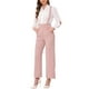 thumbnail image 4 of INSPIRAR CHIC Mono de Mujer con Tirantes Ajustables y Pierna Ancha, Mono con Tirantes, Talla XS, Rosa, 4 of 6