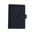 thumbnail image 1 of File Folder Leather Notebook Cover Ring Binder PU A6 Durable Vintage Refillable Budget Envelope System Organizer, 1 of 5