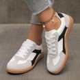 thumbnail image 5 of Women's Soft Sole Sneakers with Round Toe for Casual Comfort in Spring and Fall Outdoor Wear, 5 of 6