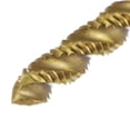 thumbnail image 4 of Herramientas de roscado de tornillo con recubrimiento de titanio Uxcell Spiral Flute Thread Taps 5-40 UNC 2B, 4 of 5