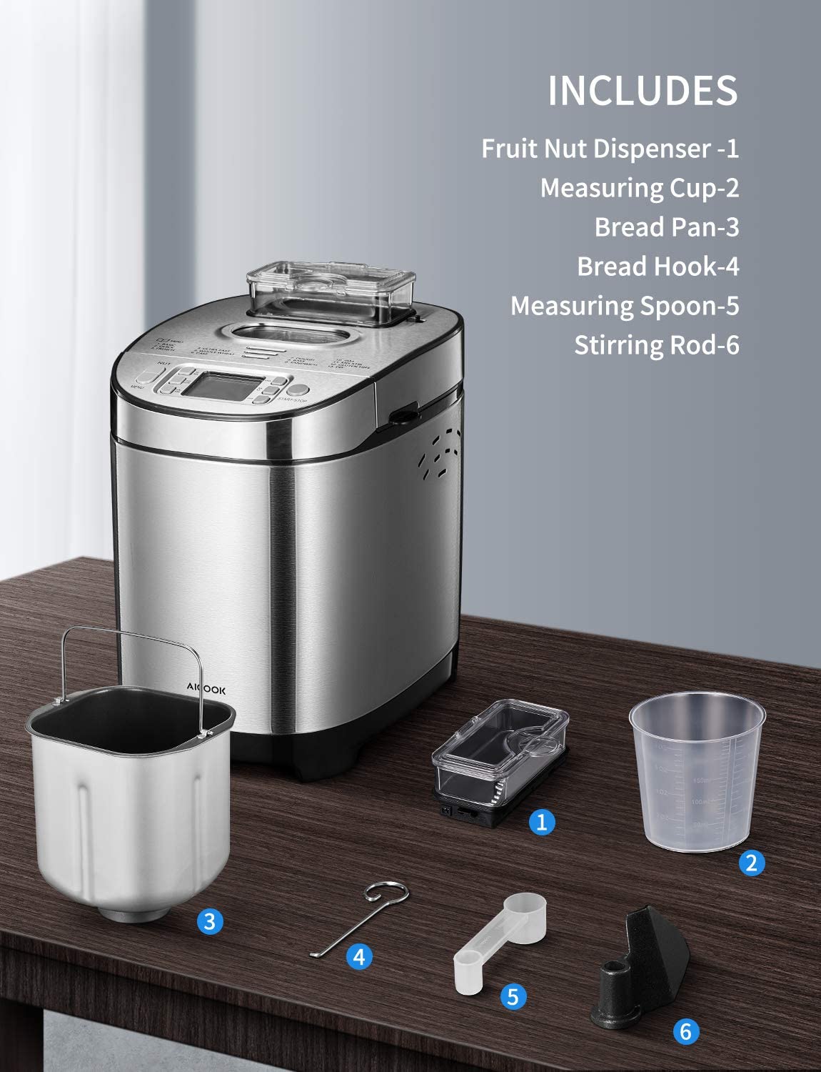 aicook bread machine