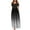 Black, variant on IROINNID Women's A-Line Dress Leisure Print Dress Round Neckline Comfort Waist Dress