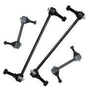 Detroit Axle - 4pc Sway Bars for 11-18 Ford Explorer, 13-18 Police Interceptor Utility, 4 Front & Rear Stabilizer Sway Bar End Links 2011 2012 2013 2014 2015 2016 2017 2018 Replacement