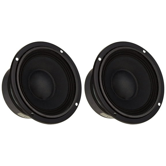 Eminence American Standard Alpha-4-4 Pair 4" Pro Audio Speakers, 55 Watts at 4 Ohms, Black