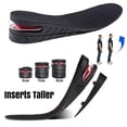 thumbnail image 3 of Hzzsbu 1Pair Height Increase Insole, 5/7/9cm Variable Height Shoes Insoles Heel Increase Insoles Absorbing Growing Sole Height Pad Height Insoles for Unisex, 3 of 7
