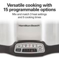 thumbnail image 2 of 4 Qt Programmable Crock Pot, Stoneware, Automatic Keep Warm, Dishwasher-Safe Parts, 2 of 8