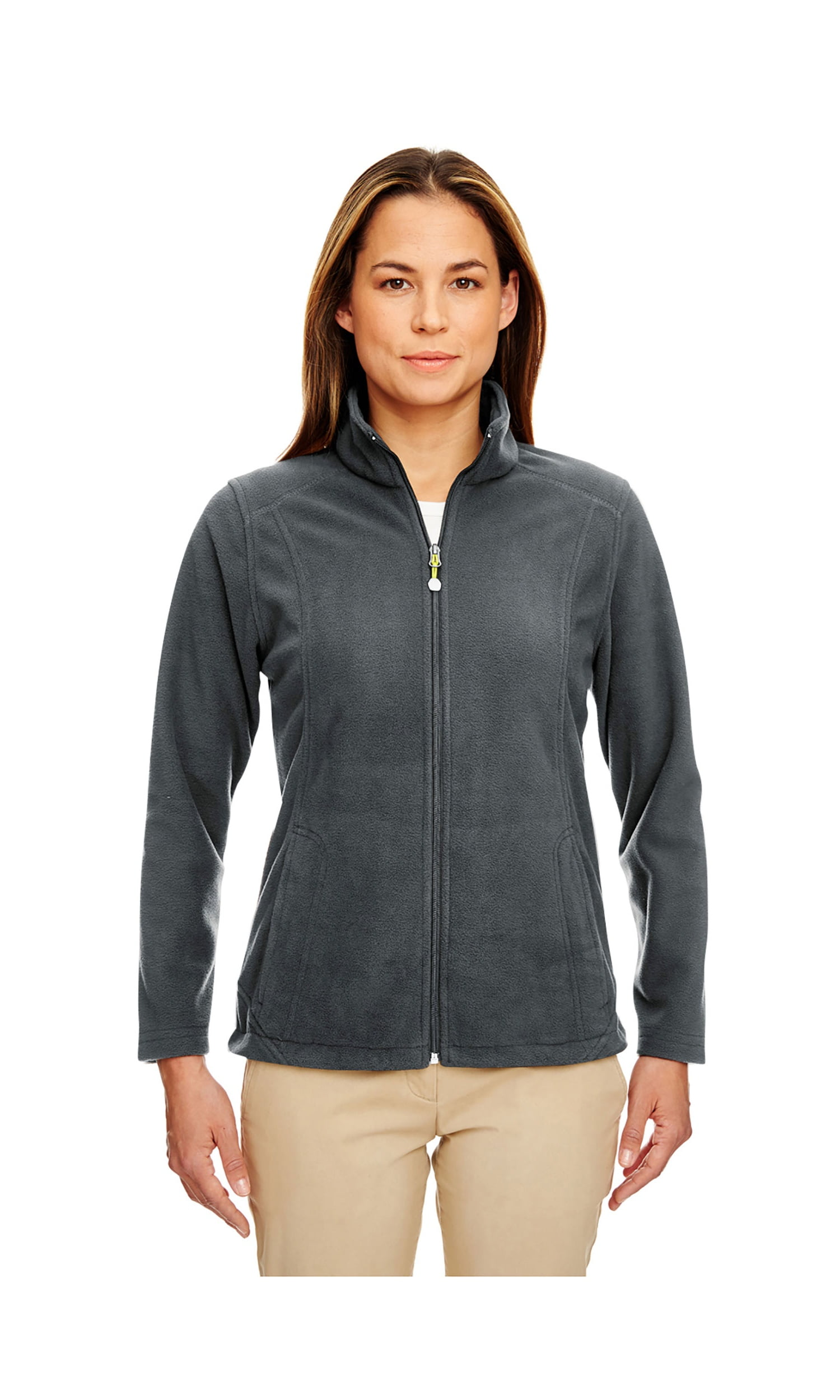 UltraClub - UltraClub Women's Micro-Fleece Full-Zip Jacket, Style 8498 - Walmart.com - Walmart.com