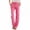 Hot Pink, Gray, White, variant on KDFJPTH Women's Striped Linen Blend Pants Elastic Drawstring Waist Casual Summer Trousers with Pockets Beige L