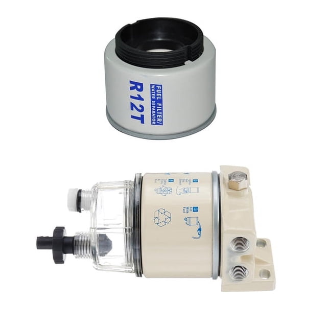 R12T Fuel /Water Separator Filter Engine for 40R 120AT S3240 NPT & R12T Marine Fuel Filter Water Separator -Engine