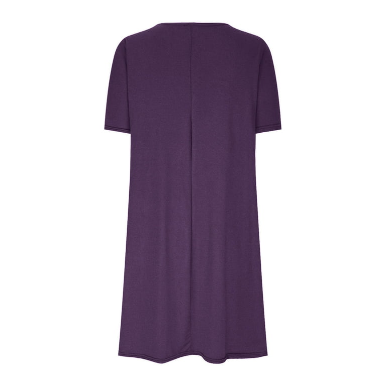 fit and flare tunic dress Brown Linen Tunic Dress, Cap Sleeves, Fit & Flare