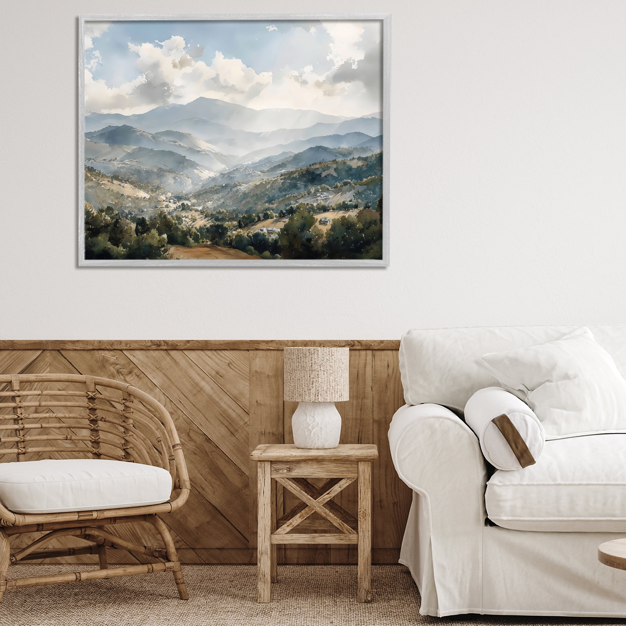 Stupell Industries Everything Under The Sun Gray Framed Giclee Art, design by Franklyn Gregory
