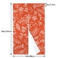 thumbnail image 3 of XMXT Japanese Noren Doorway Room Divider Curtain,Orange Christmas Illustration Restaurant Closet Door Entrance Kitchen Curtains, 34 x 56 inches, 3 of 7