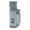 Metallic Silver & Gunmetal, variant on Vertigo Churchill Quadruple Torch Lighter