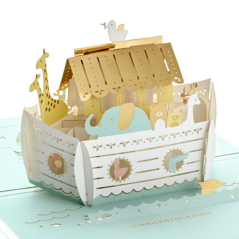 Hallmark Signature Paper Wonder Pop-Up Christmas Greeting Card