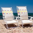 thumbnail image 1 of FONDOTIN 6Pcs Beach Chair Towel Bands Silicone Elastic Straps for Cruise and Pool Chair Use, 1 of 6