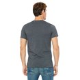 thumbnail image 2 of Bella Canvas Mens CVC Jersey Tee, XL, Dark Grey Heather, 2 of 3