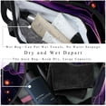 thumbnail image 4 of Witch Hat Sports Bag with Shoe Bag, Yoga Bag, Travel Tote, Duffle Bag, Size 17.7 Inches. Interior Zipper Pocket. Large Capacity., 4 of 6