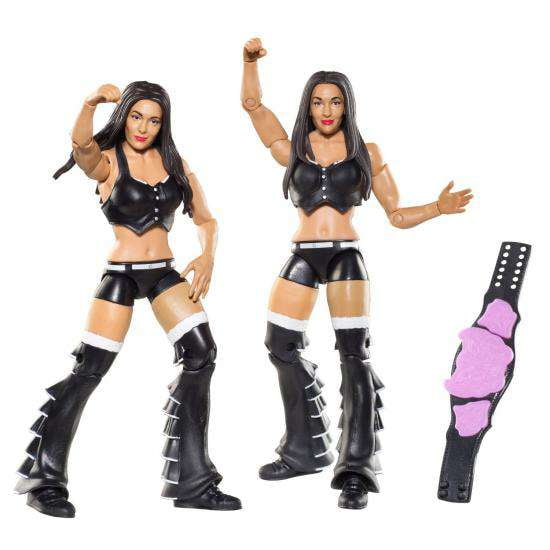 WWE Wrestling Series 15 Brie Bella & Nikki Bella Action Figure 2-Pack (Black Outfits, No Packaging) WWE Wrestling Series 15 Brie Bella & Nikki Bella Action Figure 2-Pack (Black Outfits, No Packaging)