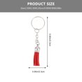 thumbnail image 2 of MEIBUTYUP 1Set Keychain Making Accessory Kit with Multi-Color Tassels for Decorative Use, 2 of 8