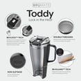 thumbnail image 3 of BruMate Toddy XL - 32oz 100% Leak Proof Insulated Coffee Mug with Handle & Lid - Stainless Steel Coffee Travel Mug - Double Walled Coffee Cup (Matte Black), 3 of 4