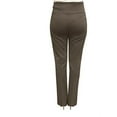 thumbnail image 2 of OrlyCollection Womens Elegant Bootcut Pants with Pocket(Gunmetal, 1X), 2 of 4