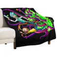 thumbnail image 2 of Manta de franela suave y acogedora de Rick y Morty para niños y niñas, mantas de vellón cálidas de lujo para sofá, cama, camping, viajes, 80 x 60 pulgadas, 2 of 8