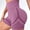 Wine, variant on Womens Shorts Summer High Waist Sculpt 3D Anti Cellulite Workout Leggings Yoga Shorts for Women Black L