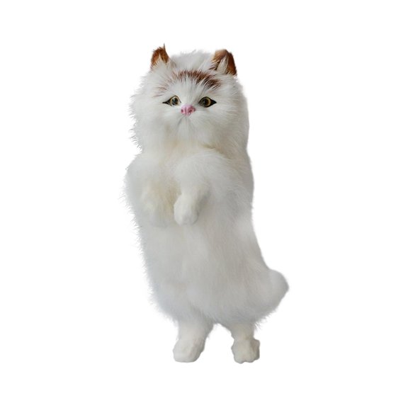Yunhgft Cat Toys Cat Animal Model Animal Playset Cat Stuffed Animals Toy for Living Room