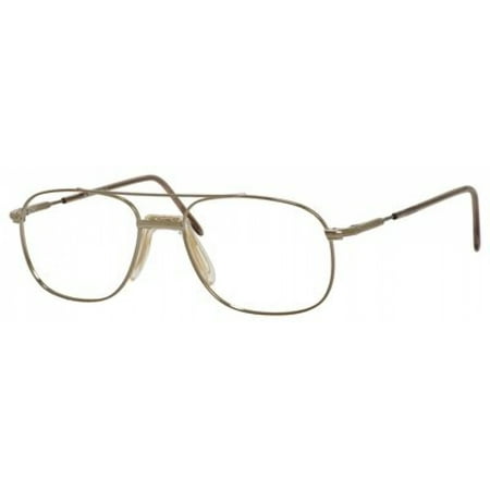Elasta 7045 Full Rim Rectangular Brown Eyeglasses