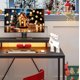 thumbnail image 4 of Papá Noel musical bailarín, juguete navideño cantante, decoración navideña electrónica, luces LED, control por voz, diseño plegable, estructura de plástico, ideal para la celebración de la, 4 of 6