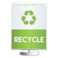thumbnail image 4 of Deflecto Superior Image Swivel Sign Holder w/Green Edge, 8.5 x 11 Insert, Silver Base, 4 of 11