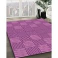 thumbnail image 3 of Ahgly Company Machine Washable Indoor Rectangle Transitional Crimson Purple Area Rugs, 2' x 5', 3 of 7