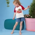 thumbnail image 4 of RXIRUCGD 2025 Vêtements d'Été pour Enfants Tout-Petits Garçons Filles Mode Mignon Col Rond Imprimé Manches Courtes Haut, 4 of 6