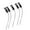 White, variant on KLKCMS 5pcs Railway Train Scenery Lamp Post Street Lawn Garden LED Lights DIY White